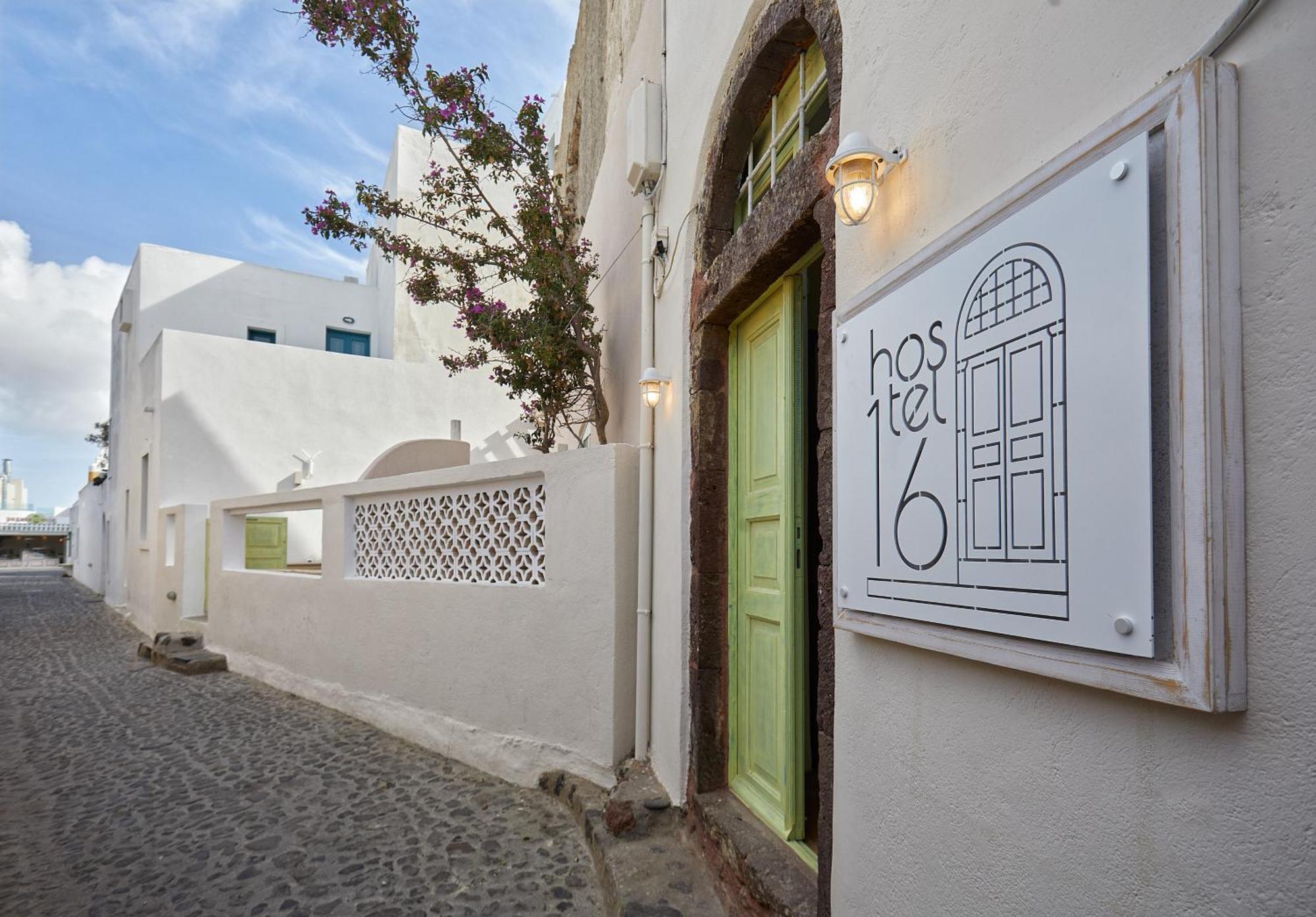 Hostel 16 Oia Bagian luar foto